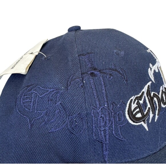NEW West Coast Choppers Sword Blue Denim Baseball Cap Hat Motorcycle - Picture 5 of 9